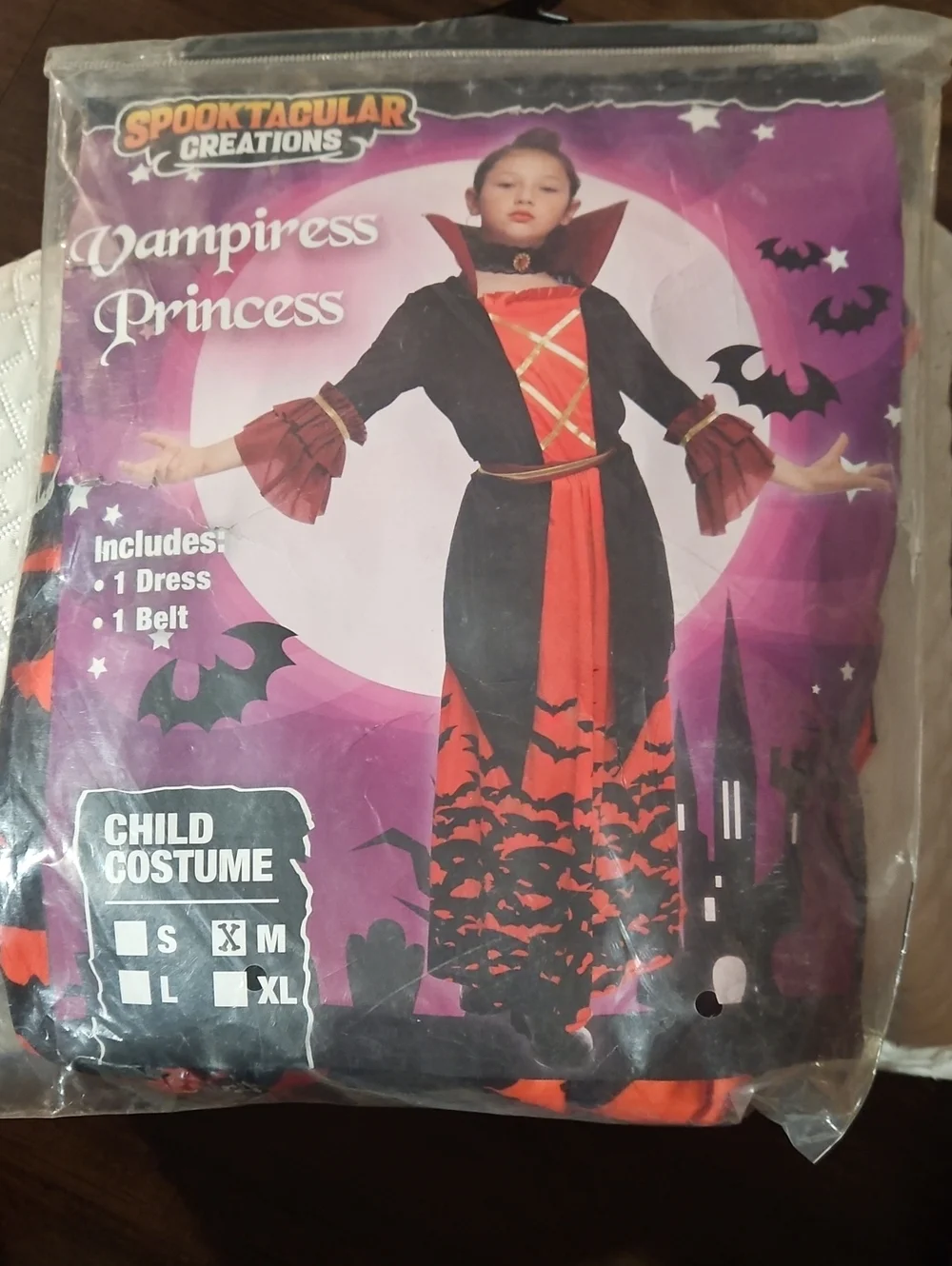 Spooktacular Creations Vampiress Princess Costume - Black & Red
